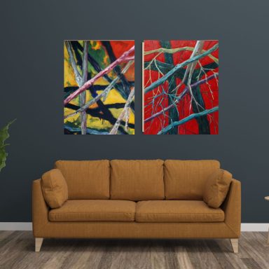 Wohn - und Dekorbeispiel Deine Wohnräumesind schöner mit Bildern in Öl gemalt, weil sie leuchten .